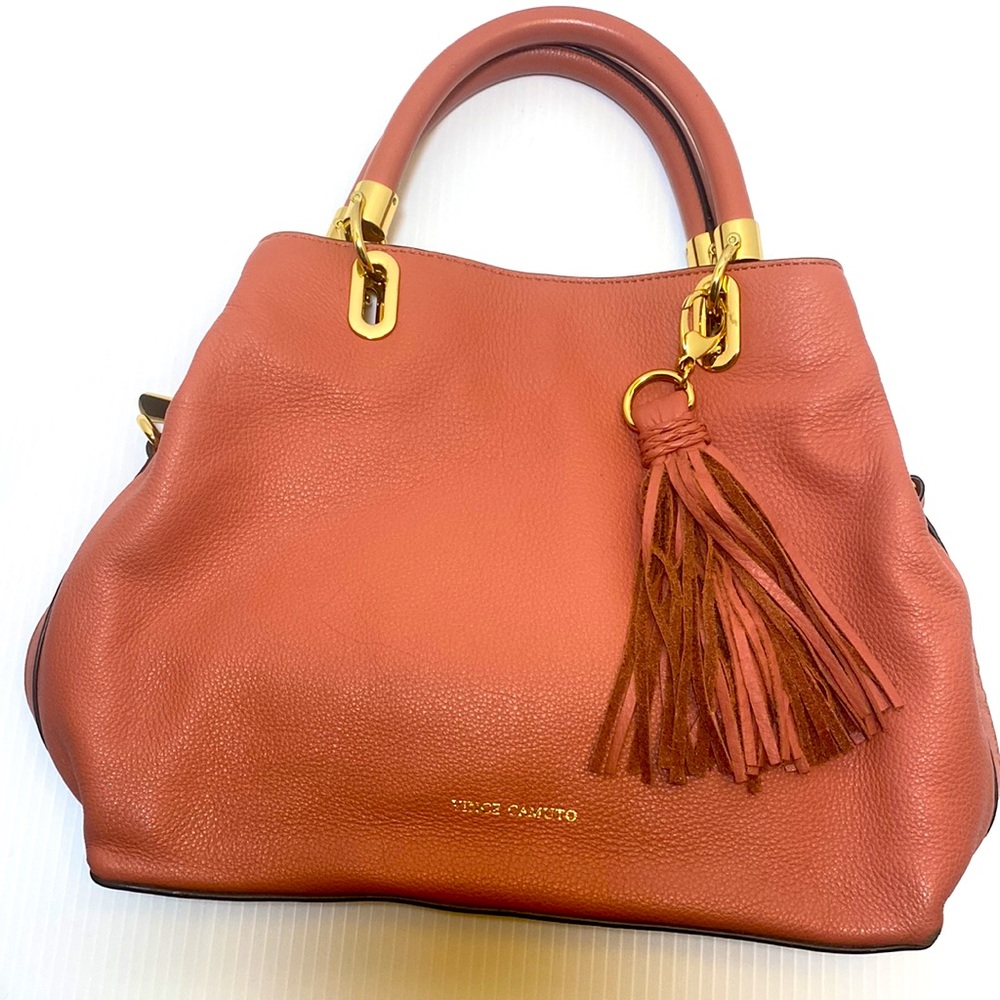 Vince CamutoVintage Rose Leather Satchel